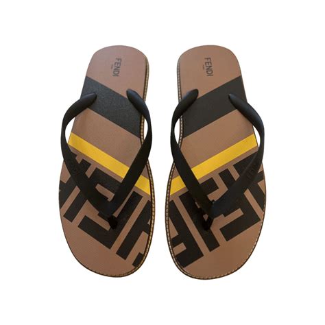 fendi flip flops men|fendi slides on sale.